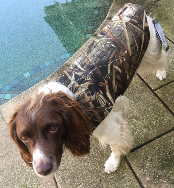 Avery Standard Neoprene 3mm Dog Vest in Killer Weed Camo 3XL